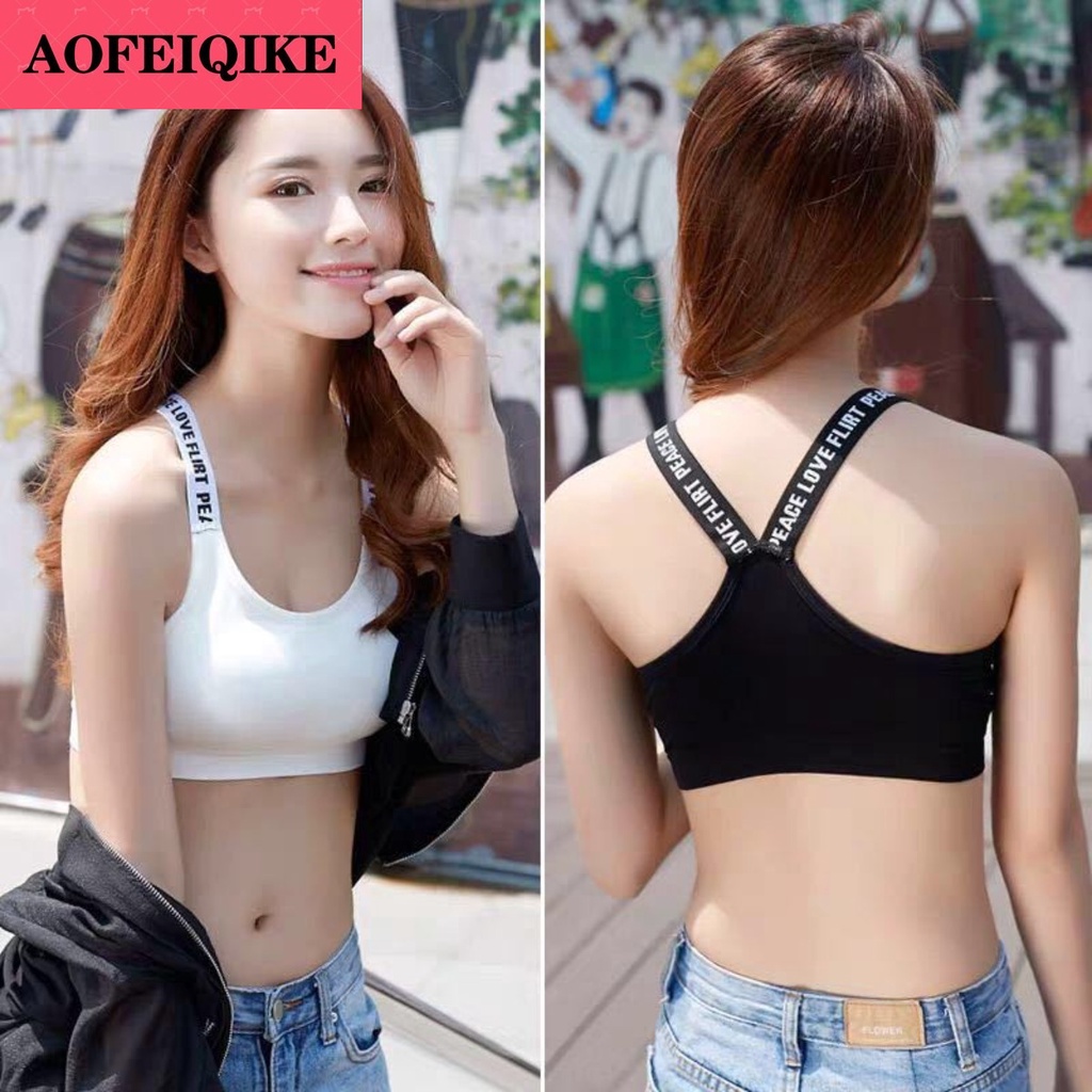 Full Coverage Bra - 40-65Kg 섹시한 브래지어 탑 여성 스포츠