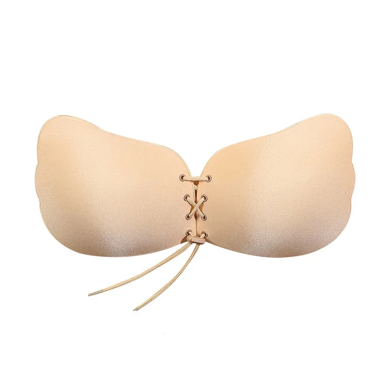 Push Up Bra Silicone - 편안한 무봉제 접착식 브라, 얇은 실리콘