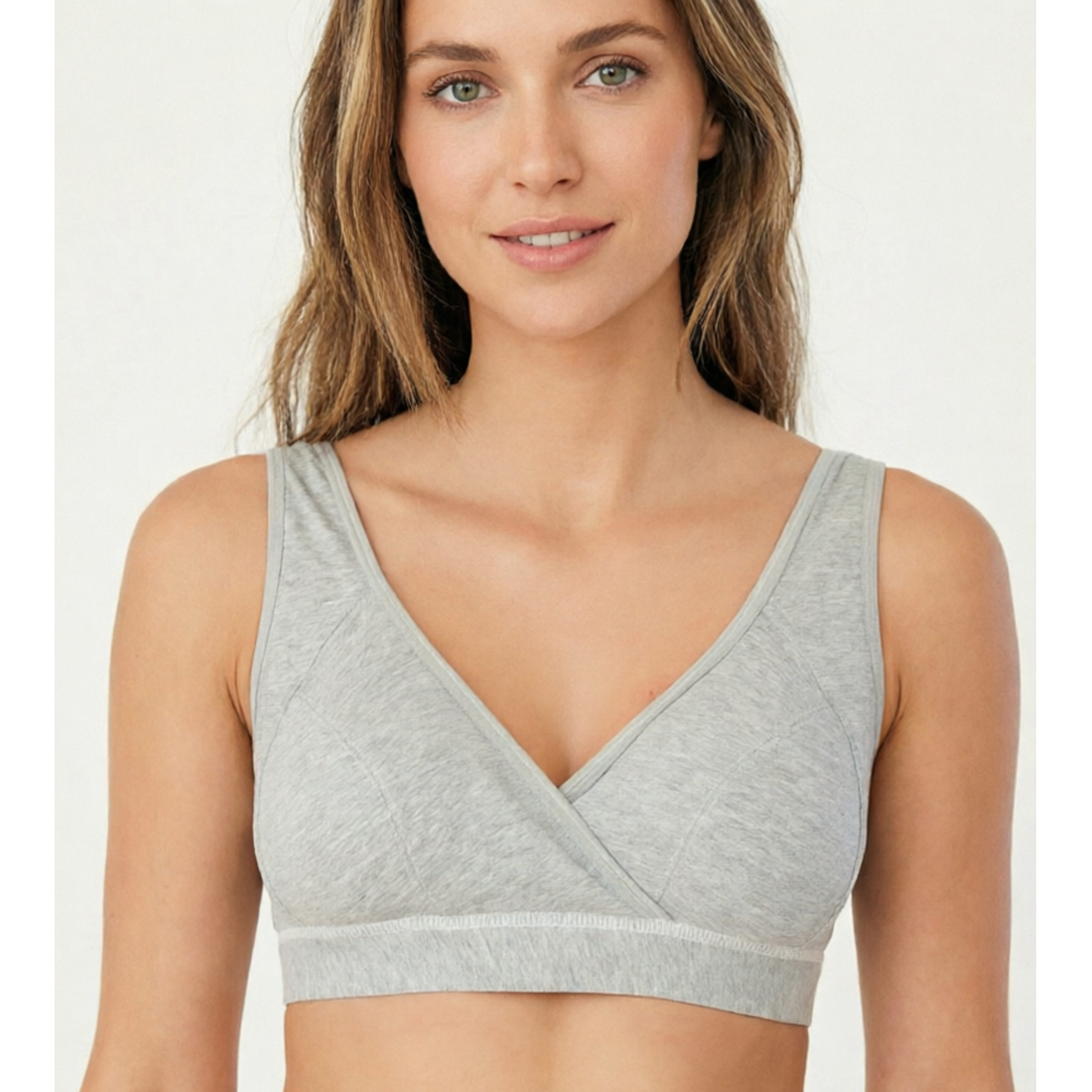 Nursing Bra Clip - 편안한 임산부 수유 브라 무선 통기성