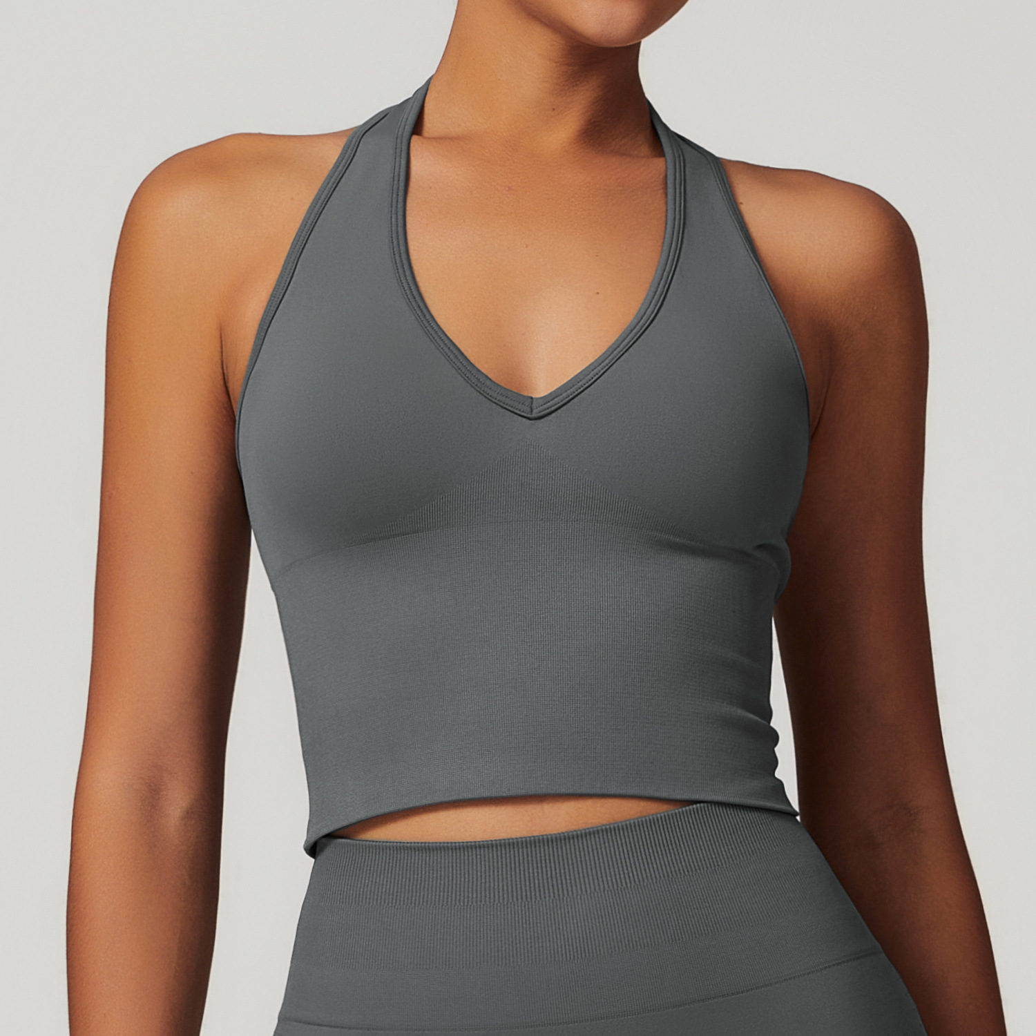 Sports Bra Racerback - 여성용 스포츠 브라 탱크 탑, 체육관