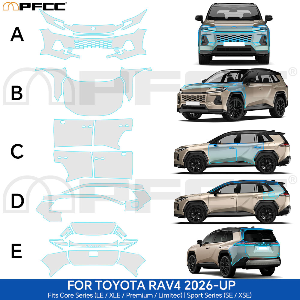토요타 RAV4 2026 2027 전 모델용 TPU 페 - Full Coverage Bra 리뷰 및 가격