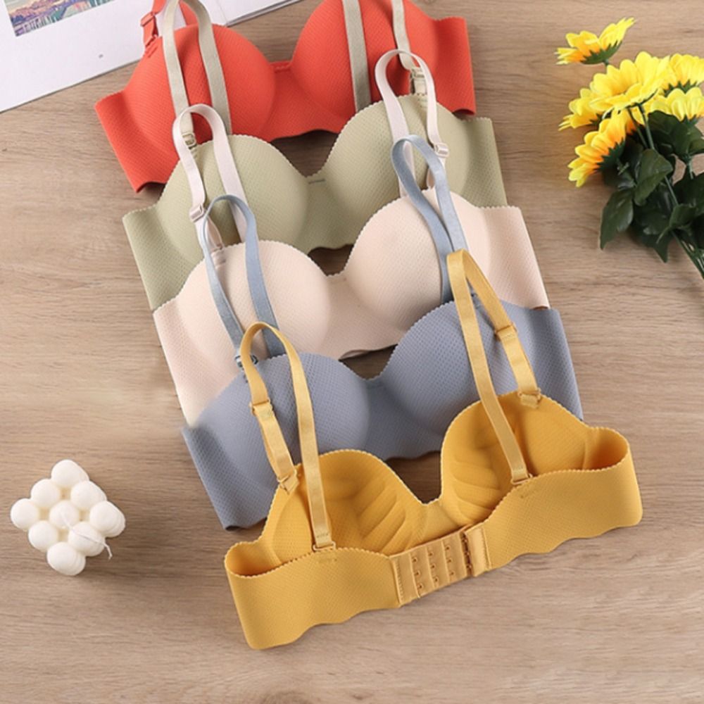 트렌디한 컴포트 심리스 브라 조절 가능한 캔디 컬러 푸 - Wirefree Bra Comfort 리뷰 및 가격