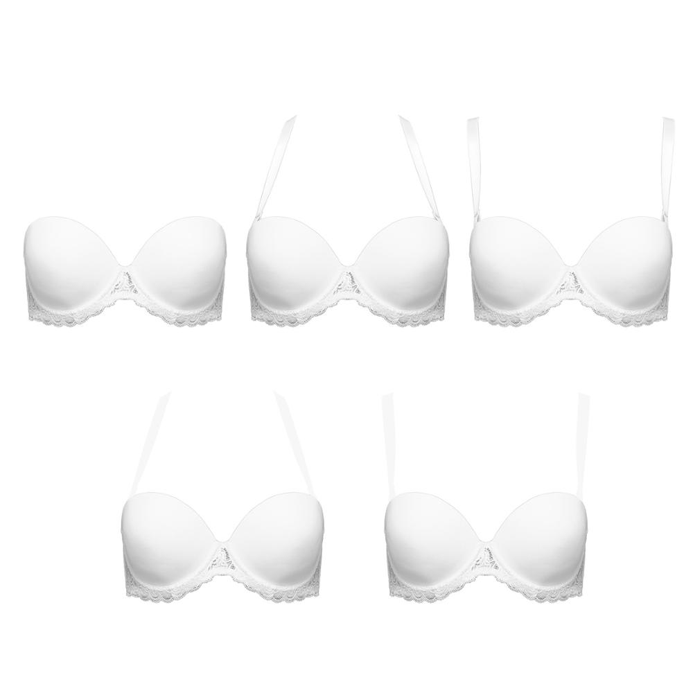 새로운 여성 섹시 브라 안티쉽 홀터 스트랩리스 멀티웨이 - Convertible Bra Multiway 리뷰 및 가격