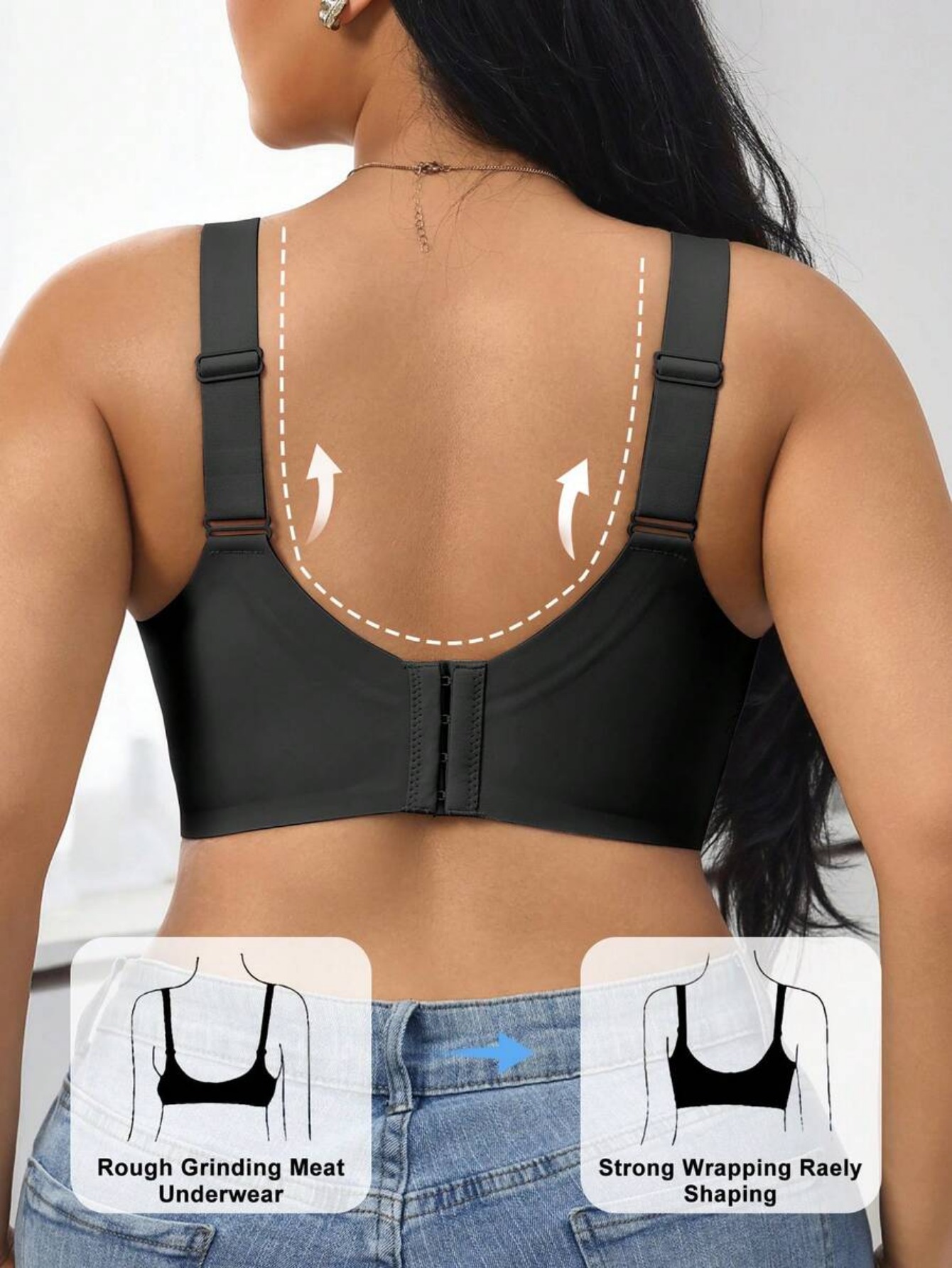 여성용 하이 서포트 스포츠 브라, 와이어프리 플록드 실 - Wirefree Bra Comfort 리뷰 및 가격