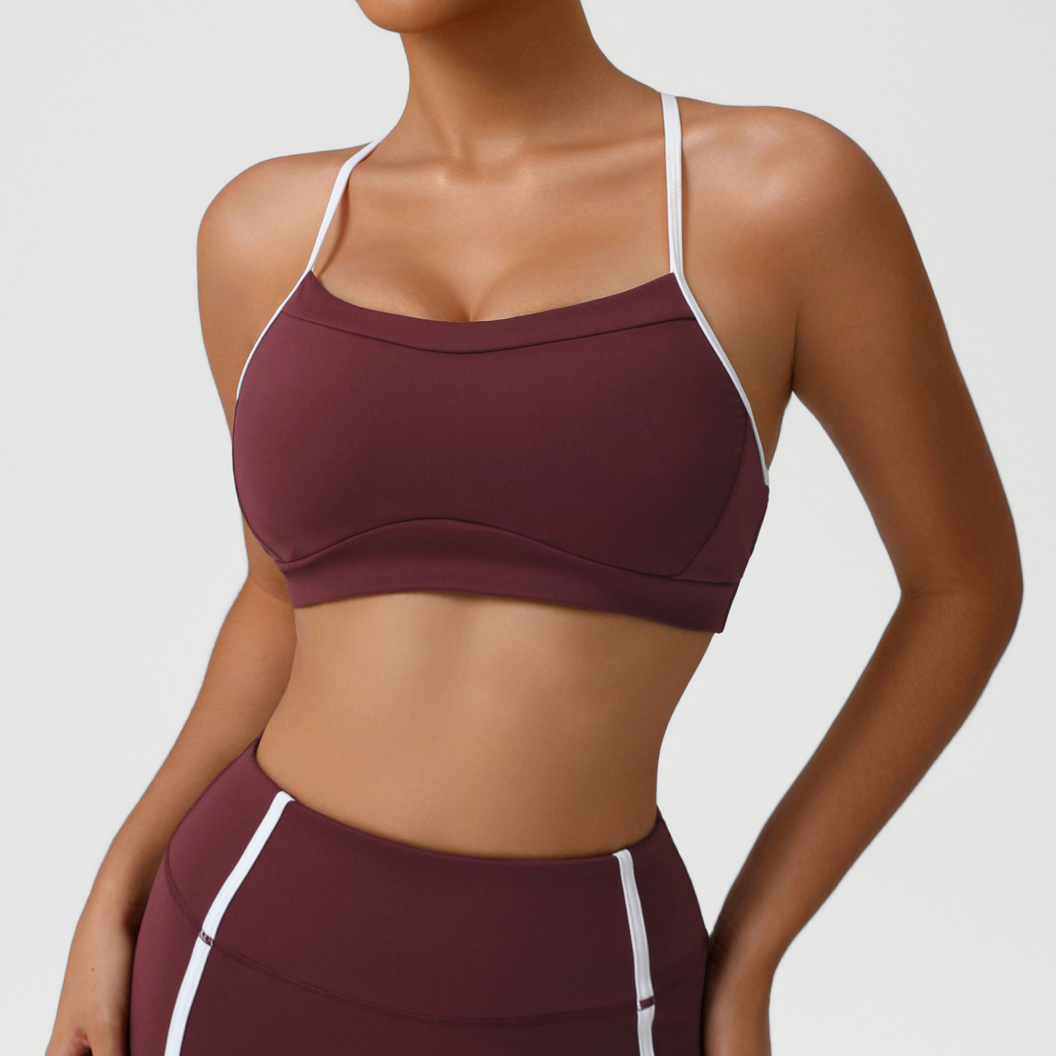 신축성있는 부드러운 스포츠 속옷 여성 하이 임팩트 피트 - Sports Bra Racerback 리뷰 및 가격