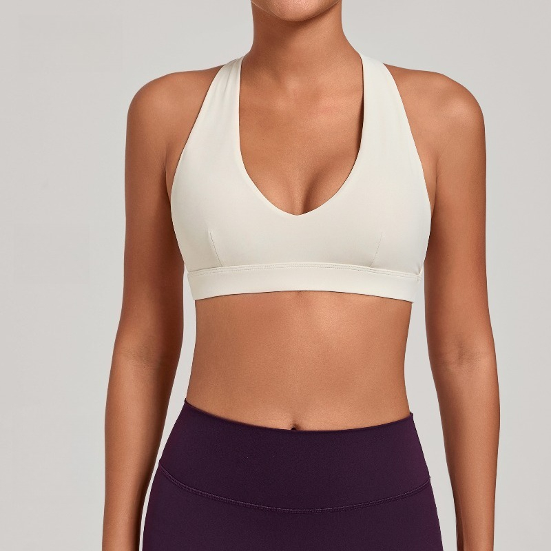 샘리스 여성용 헬스 운동 스포츠 브라, 흔들림 방지 홀 - Sports Bra Racerback 리뷰 및 가격
