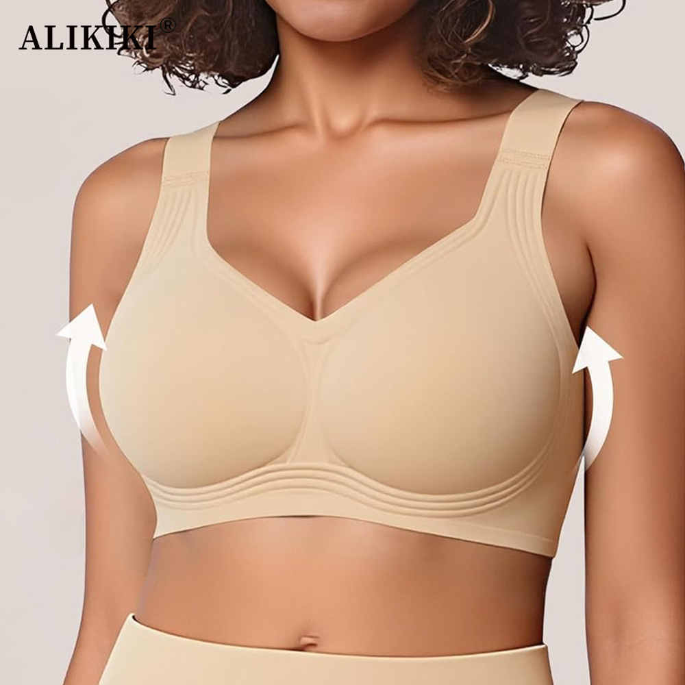 여성용 심리스 무선 서포트 브라 푸쉬업 젤리 브라 편안 - T Shirt Bra Seamless 리뷰 및 가격