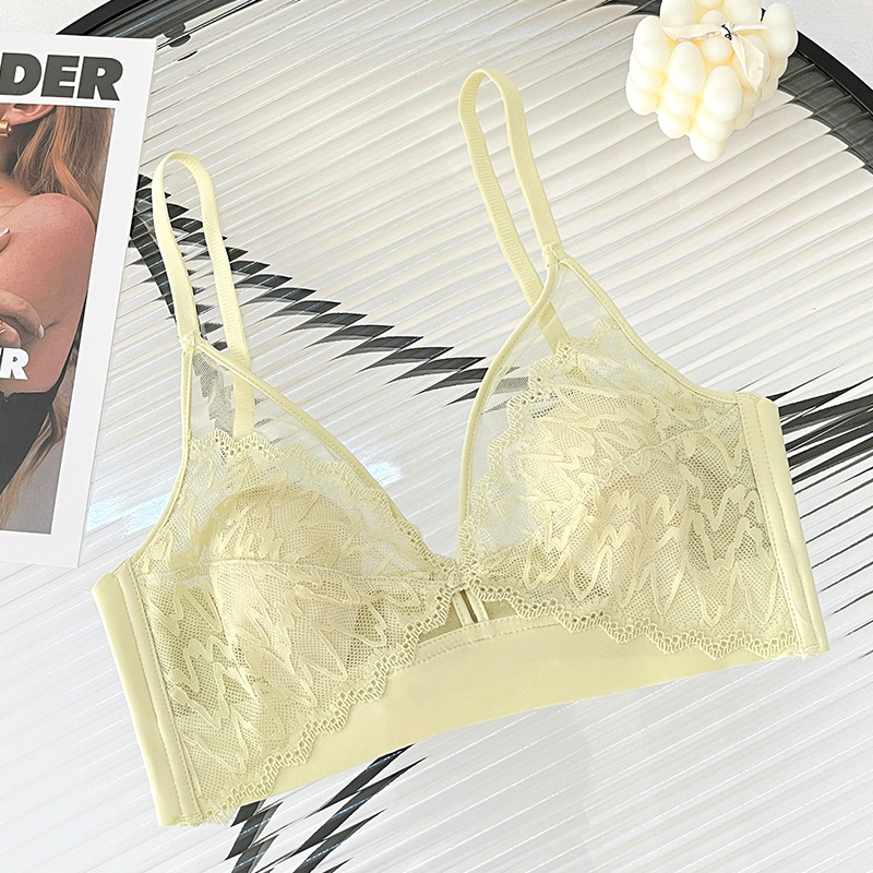 섹시 레이스 크롭탑 딥 V 백리스 캐미솔 속이 비치는  - T Shirt Bra Seamless 리뷰 및 가격