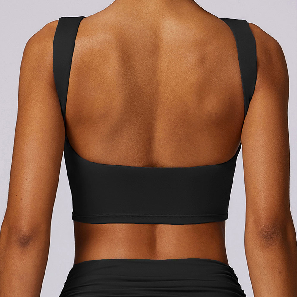 여성용 스포츠 브라 요가 탑 조끼, 높은 충격 방지,  - Sports Bra Racerback 리뷰 및 가격