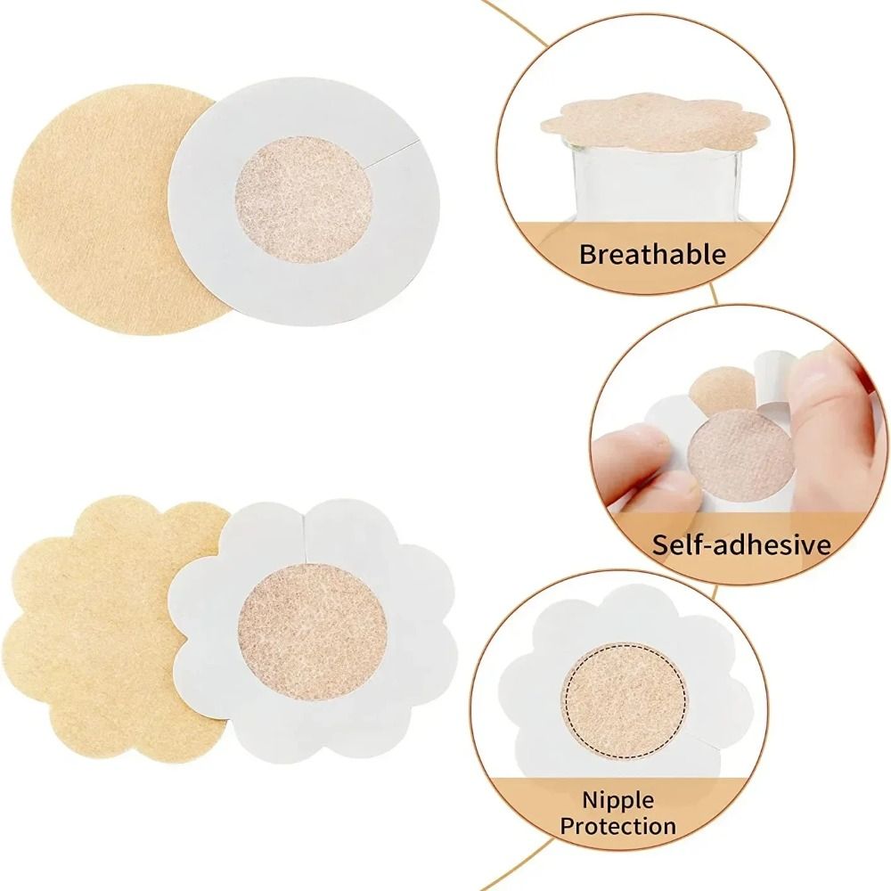 부직포 젖꼭지 커버 스티커, 보이지 않는 자체 접착 일 - Strapless Bra Adhesive 리뷰 및 가격