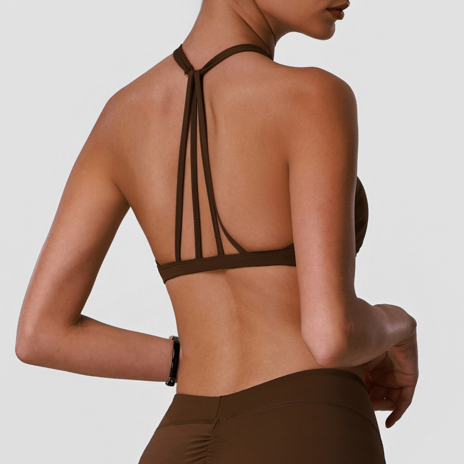 여성 소프트 스포츠 속옷 솔리드 컬러 하이 임팩트 짐  - Sports Bra Racerback 리뷰 및 가격