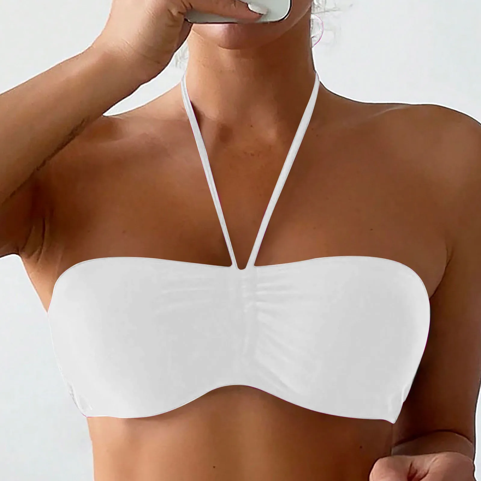 여성 와이어 비키니 탑 푸쉬업 수영복 탑 솔리브라 패드 - Underwire Bra Padded 리뷰 및 가격