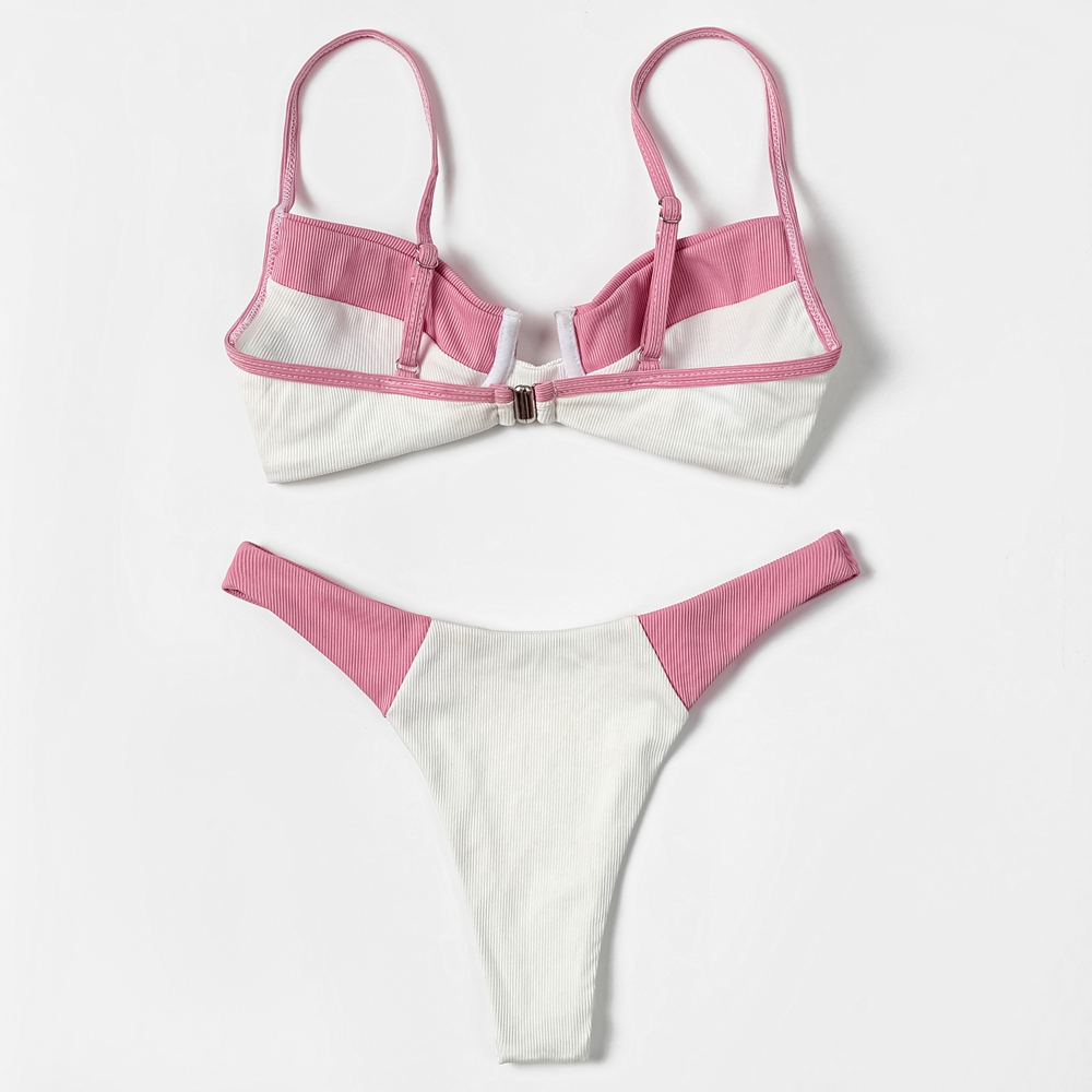 ZTVitality Ribbed Splicing 섹시한 - Underwire Bra Padded 리뷰 및 가격