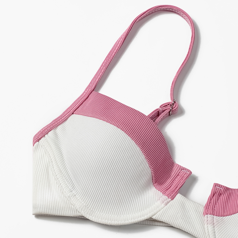 ZTVitality Ribbed Splicing 섹시한 - Underwire Bra Padded 리뷰 및 가격