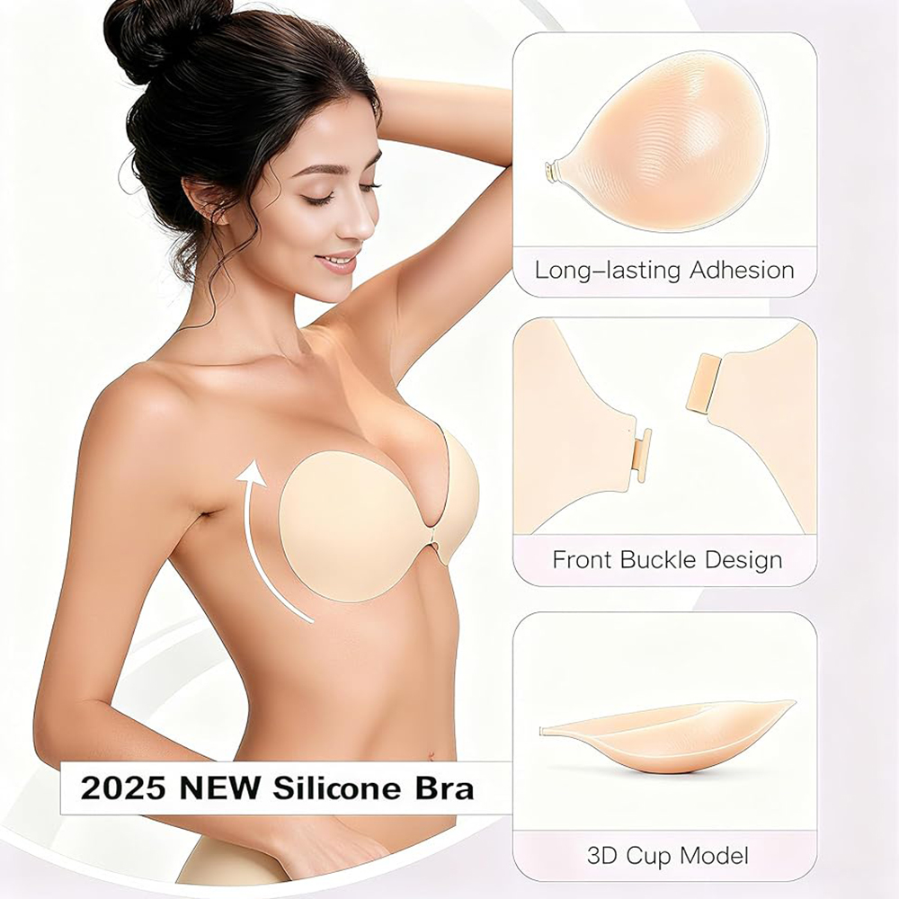 스트랩리스 푸쉬업 스티키 브라 패스티 접착식 실리콘 노 - Backless Bra Sticky 리뷰 및 가격