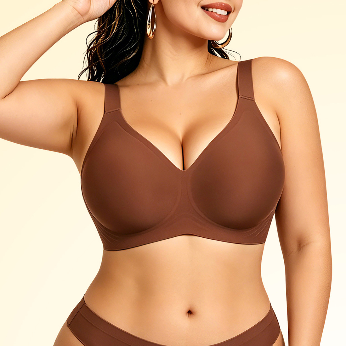 여성용 심리스 소프트 서포트 와이어프리 브라 얇은 몰드 - Wirefree Bra Comfort 리뷰 및 가격