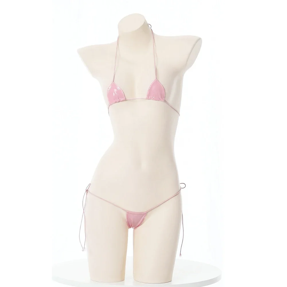 여성용 섹시 란제리 가죽 비키니 브라, G-string - Lace Bralette Set 리뷰 및 가격