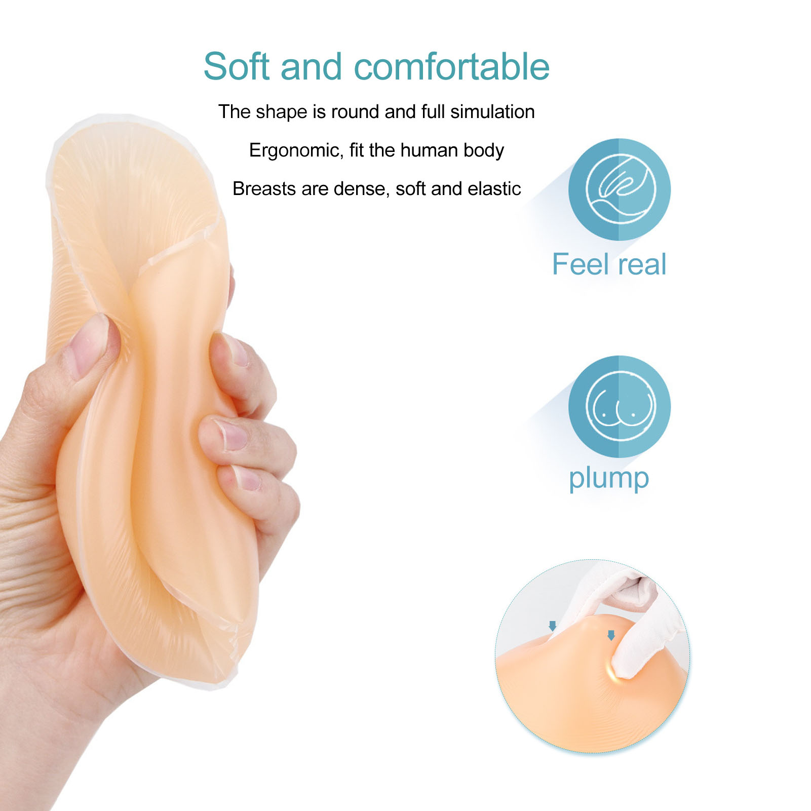 5.3온스 실리콘 브라 패드 드롭형 일체형 크로스드레서 - Mastectomy Bra Pocket 리뷰 및 가격