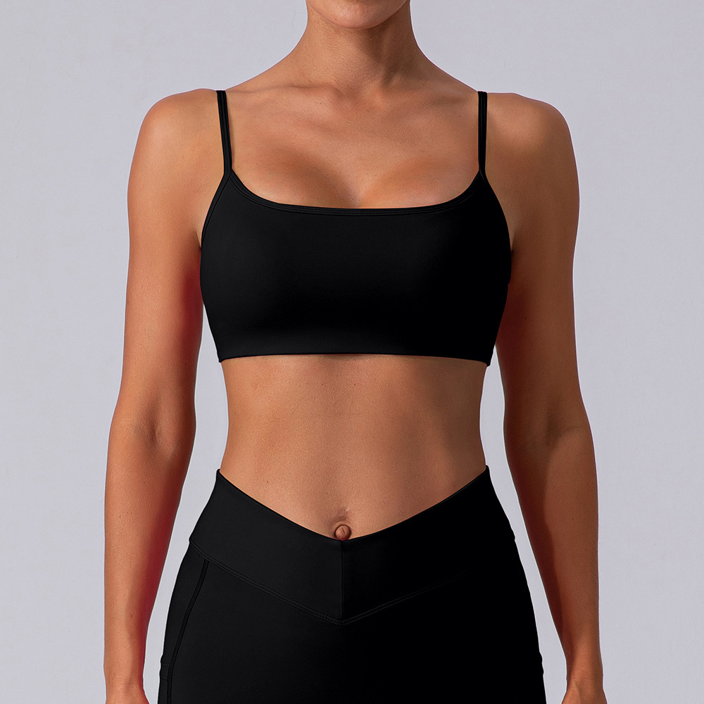 여성 스포츠 브라 충격 방지 피트니스 탑 푸쉬업 크롭탑 - Sports Bra Racerback 리뷰 및 가격