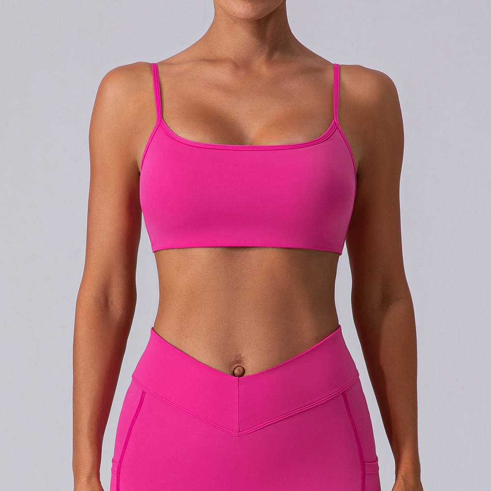여성 스포츠 브라 충격 방지 피트니스 탑 푸쉬업 크롭탑 - Sports Bra Racerback 리뷰 및 가격