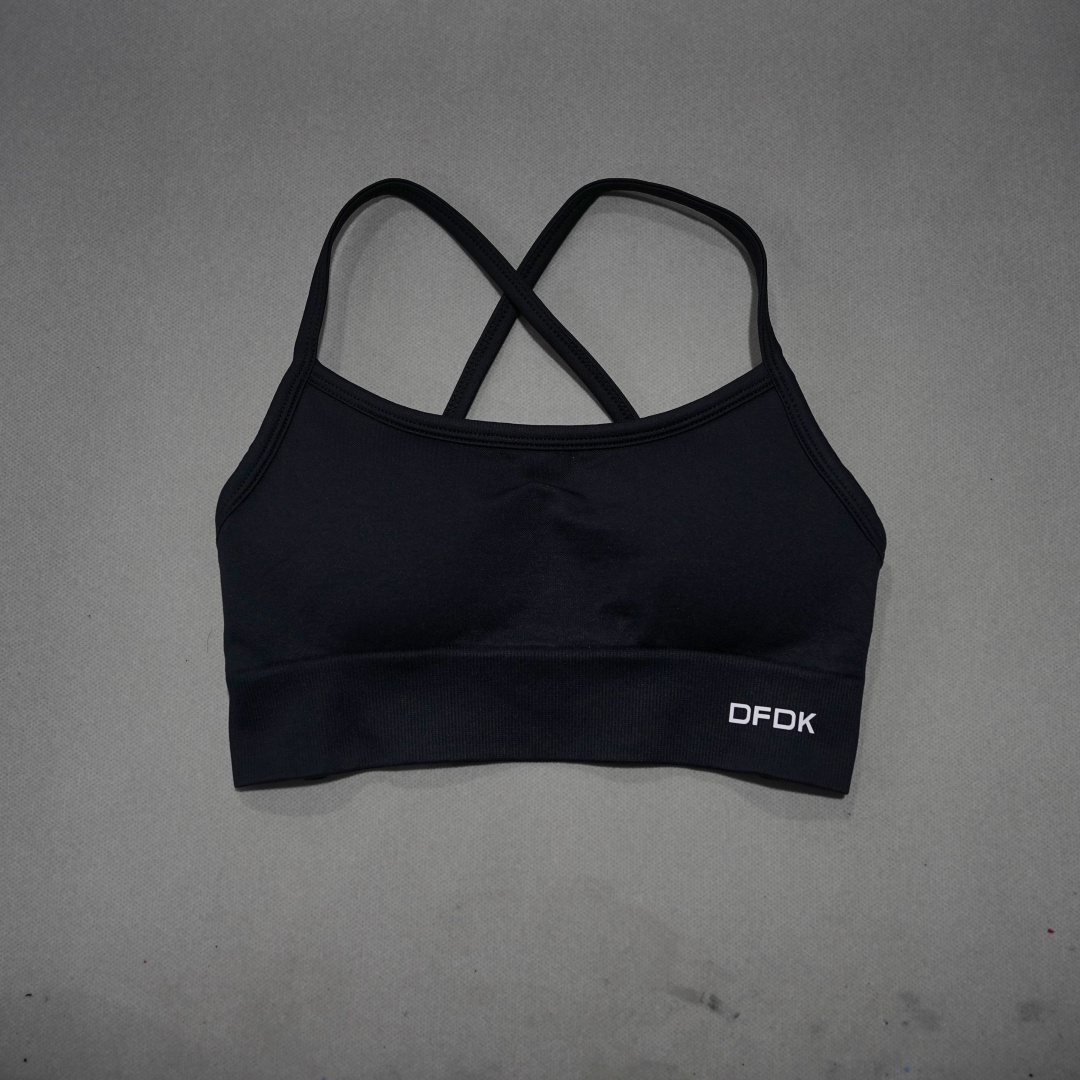 DFDK 리브드 심리스 크로스 백 요가 브라 여성용 와 - Minimizer Bra Women 리뷰 및 가격